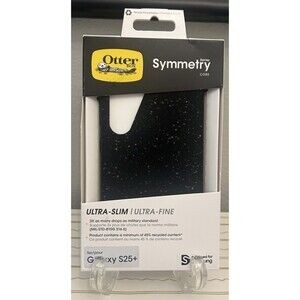 Otter Symmetry Series Core Galaxy S25+ Black Ultra Slim Case